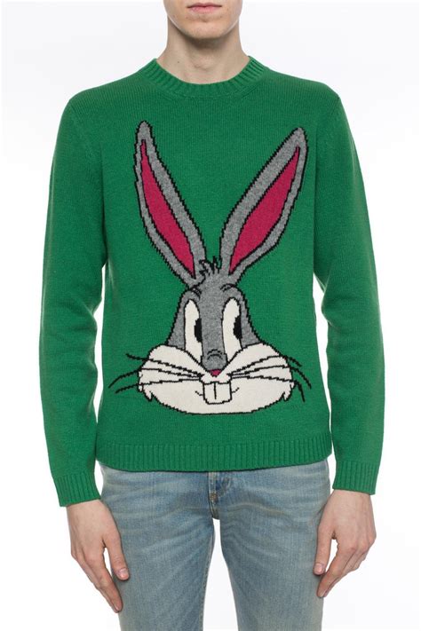 Gucci Bugs Bunny Wool Knit Sweater 